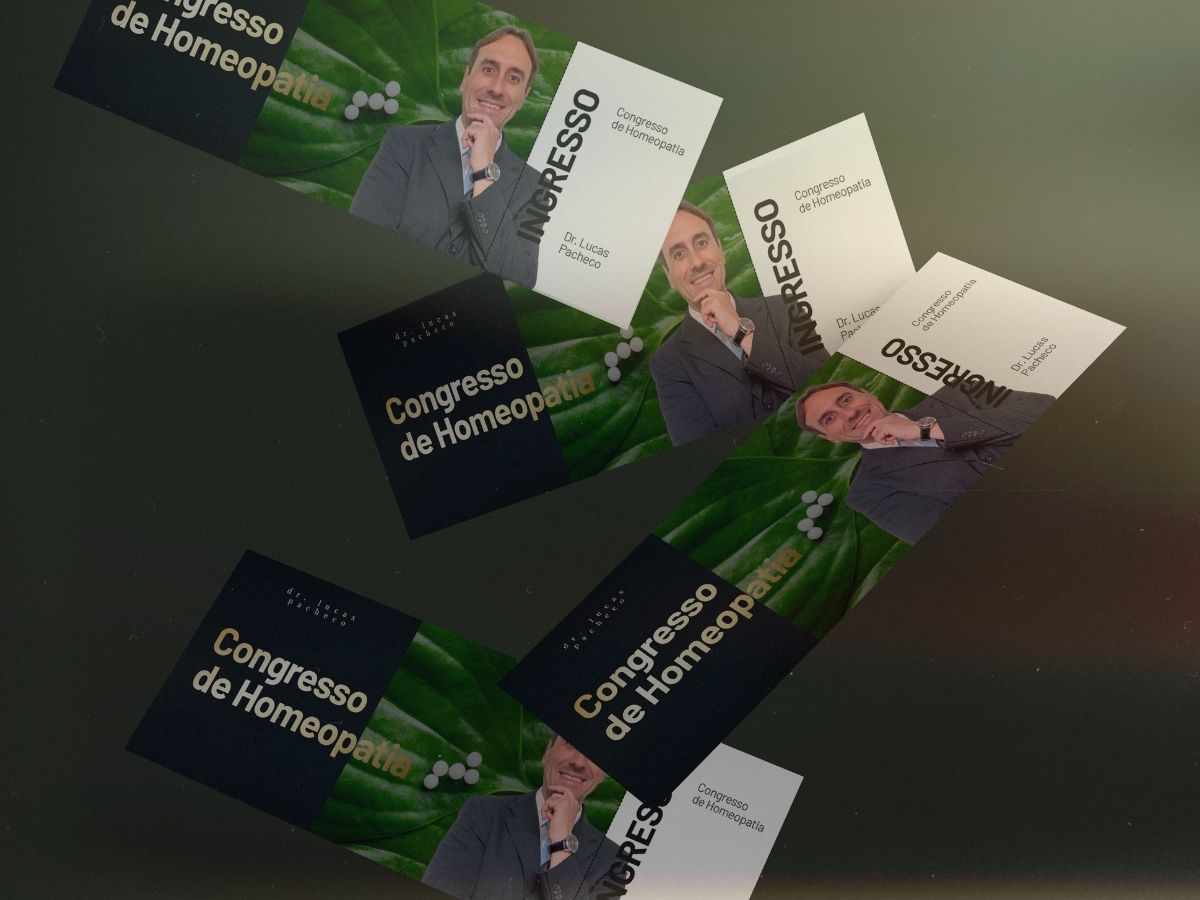 Ingresso congresso presencial em Homeopatia